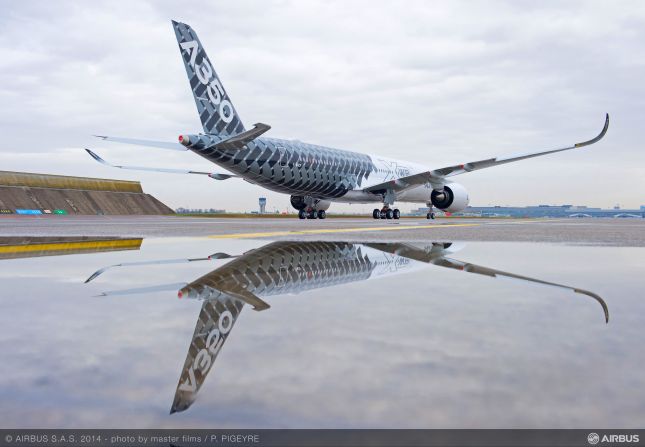 The test plane will begin 'early long flights' with passengers later this year. The company says it will deliver the first of its new planes to its inaugural customer by the end of 2014.