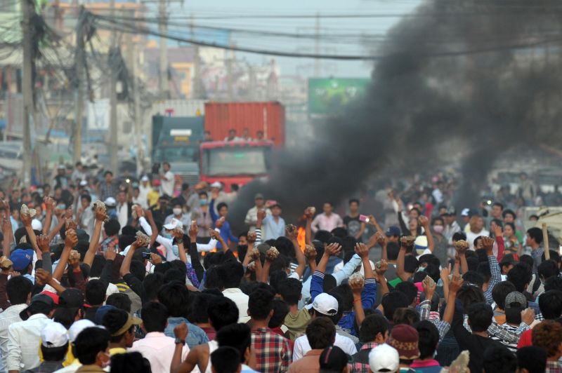 At Least 3 Dead After Cambodian Security Forces Open Fire On Protesters ...