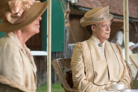 <strong>Outstanding performance by a female actor in a drama series: </strong>Maggie Smith, "Downton Abbey" 