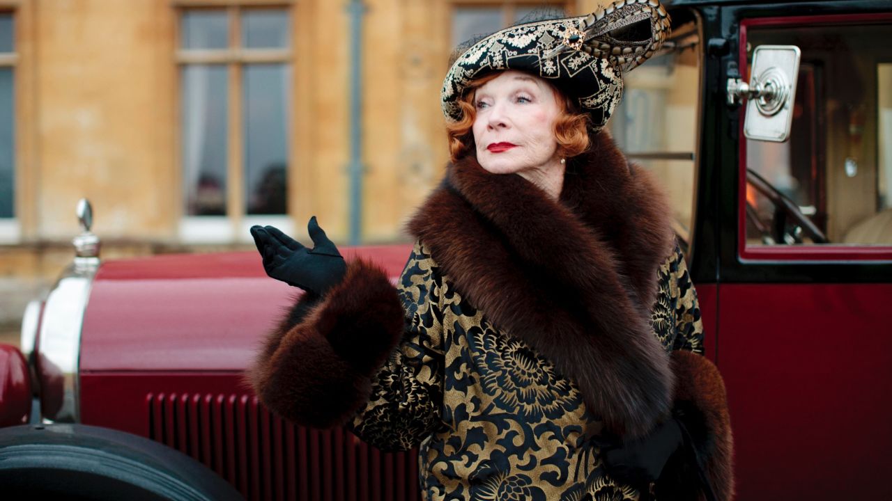 Shirley MacLaine as Martha Levinson in Downtown Abbey.