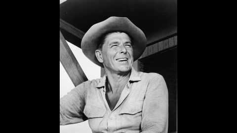 Probably the most famous of all actors-turned-politicians, Ronald Reagan made more than 50 movies before being elected governor of California and eventually U.S. president for two terms, 1981-1989. He's pictured here in the TV show "Death Valley Days" in 1965.