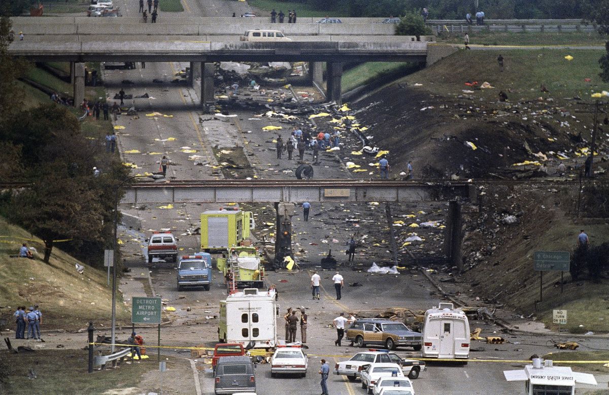 Cecelia was aboard an MD-82 airliner heading to Phoenix. The flight crew failed to set the plane's flaps and slats correctly for takeoff, according to the National Transportation Safety Board. It went down shortly after takeoff from Detroit's airport. Debris scattered along a road near the airport immediately after the crash.