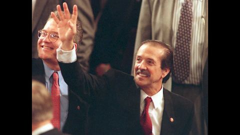After Sonny and Cher fame, singer Sonny Bono became mayor of Palm Springs, California, He was elected as a U.S. congressman from California's 44 District in 1994. His political career was cut short by his death in a 1998 skiing accident.