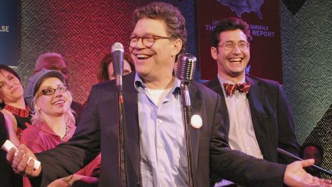 Former comedian Al Franken, one of the original writers on "Saturday Night Live," won a narrow race in 2008 to become a U.S. senator from Minnesota. The Democrat is running for re-election in 2014. 