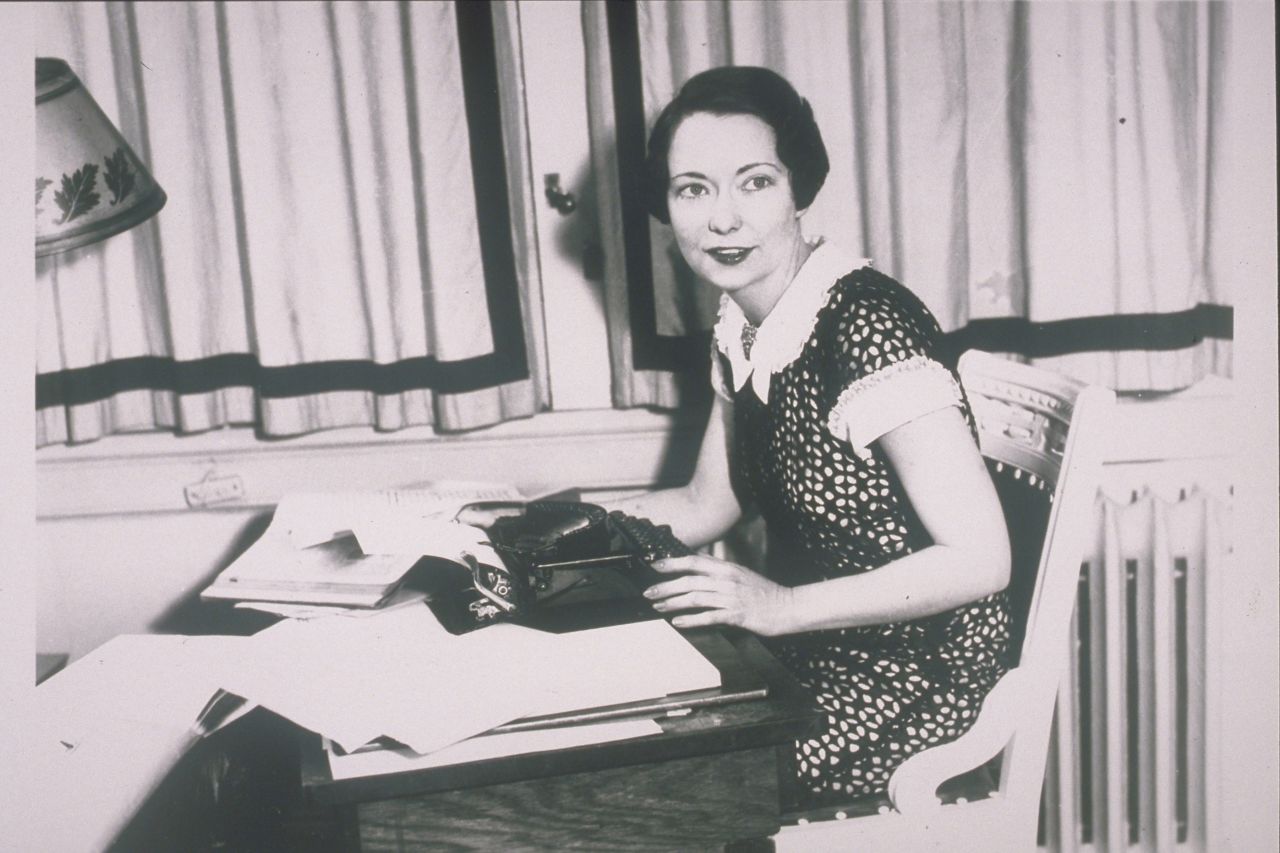 Margaret Mitchell spent 10 years writing her one and only novel, "Gone with the Wind," which published in 1936 and became a feature film in 1939.