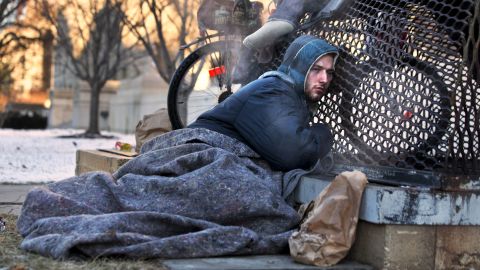 "The epidemic of homelessness in our country has been a tragedy. And the pandemic has made that challenge all the greater," says Kenneth Hodder, commissioner of the Salvation Army.