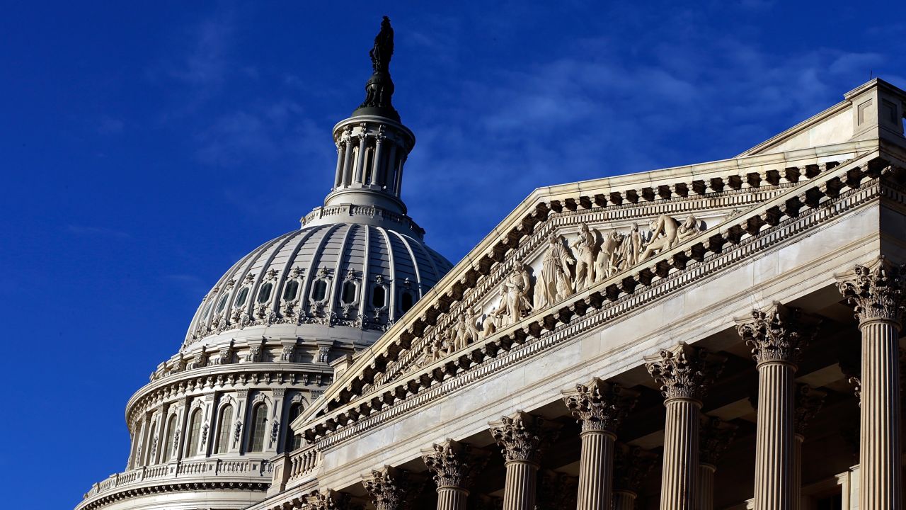 The U.S. Capitol is shown September 30, 2013 in Washington, DC.