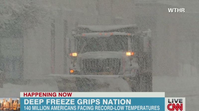 A deep freeze covers much of the nation | CNN