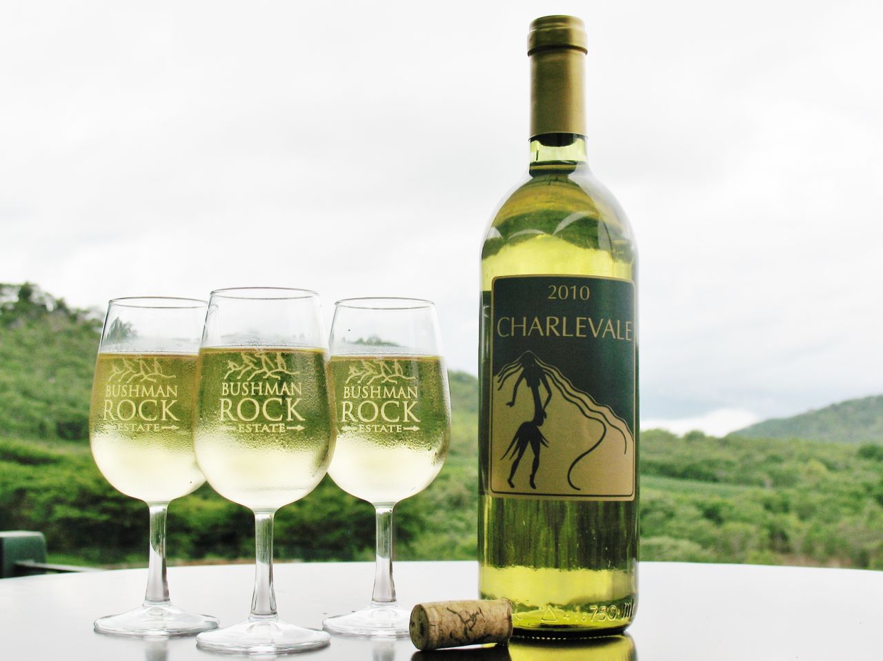 Zimbabwe's Charlevale: With a cut-grass character and light oak flavor, this refreshing wine is aged for up to five years.