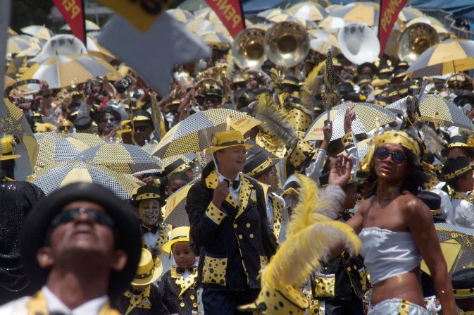 Thousands of revelers take to the streets of Cape Town on January 2 to celebrate "Tweede Nuwe Jaar" (Second  New Year).