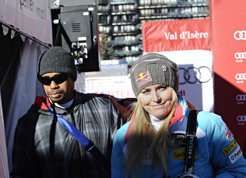 Woods has been spending his time off the course to support his girlfriend Lindsey Vonn, whose bid for Olympic gold at the 2014 Winter Games in Sochi has been ended by a knee injury.
