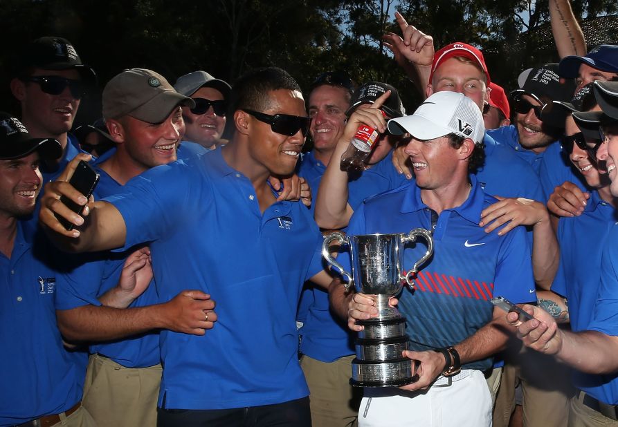 Rory McIlroy salvaged a disappointing 2013 with a superb victory in the Australian Open in Sydney in December.