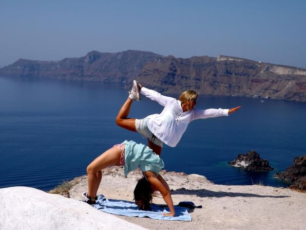 Elisa Brooks of Mill Valley, California, talks to her 15-year-old daughter "gently and daily about establishing a healthy lifestyle now, because this is the groundwork for life." "When she leaves the gym, she is glowing and happy," said the mom of two.