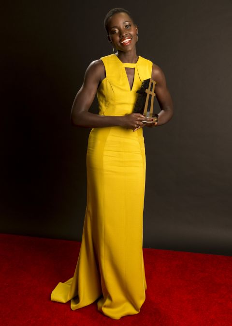 And Nyong'o won the New Hollywood Award during the Hollywood Film Awards, on October 21, 2013.