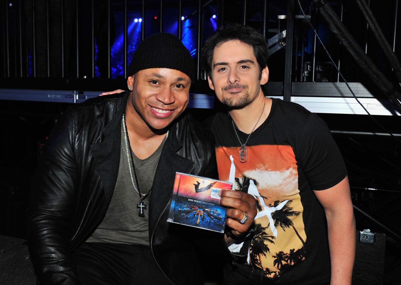 Actor LL Cool J and musician Brad Paisley collaborated on the song "Accidental Racist" that was largely panned by critics for being too simplistic in how it discussed American racial history. 