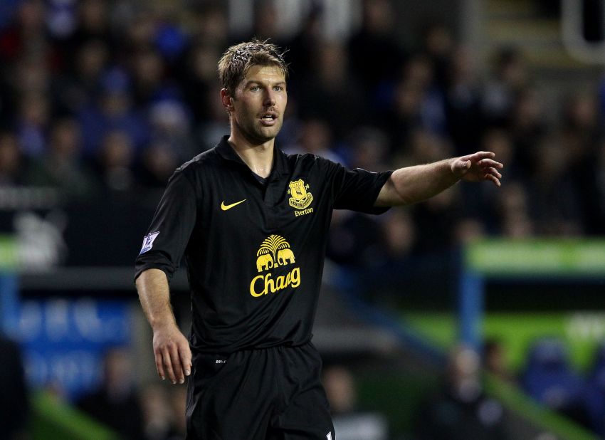 Hitzlsperger retired from football at the end of the 2012-13 English Premier League season, during which he played under current Manchester United manager David Moyes at Everton.