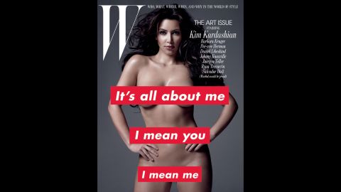 Some of you might be more familiar with Kim Kardashian's curves than your own physique. Kardashian appeared nude in a recent photo shoot for Paper magazine. The reality star became famous with a sex tape and stayed famous with her reality show and photos such as this one, which she did for W magazine in 2010. Though Kardashian later said <a href="http://marquee.blogs.cnn.com/2010/10/18/kim-kardashian-too-old-to-pose-nude-again/?iref=allsearch" target="_blank">she didn't think she'd ever pose nude again</a>, she still frequently posts the <a href="http://marquee.blogs.cnn.com/2014/01/06/kim-k-s-latest-selfie-takes-over-the-internet/" target="_blank">next best thing on her Instagram account. </a>