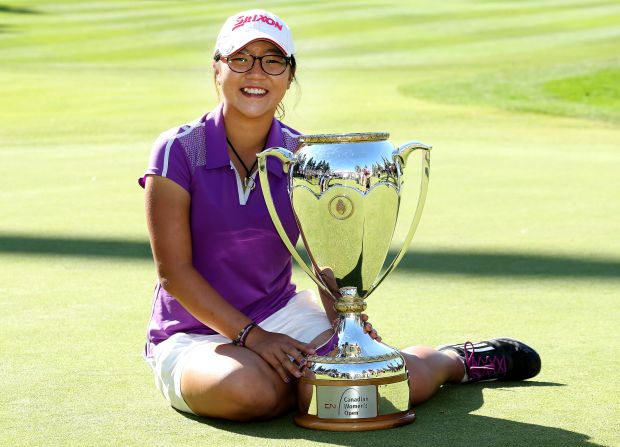 Ko returned to Canada in 2013 to repeat her groundbreaking success aged 16 -- this time becoming the youngest to win two LPGA tournaments.