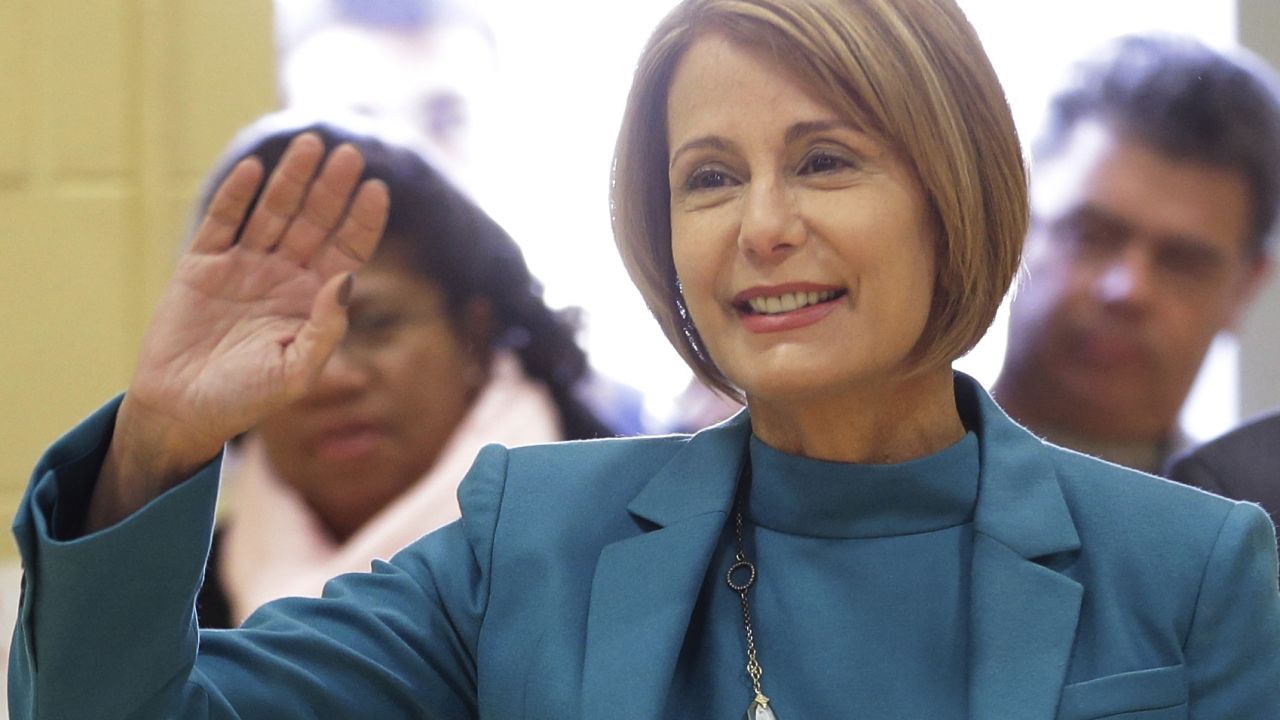 Democrat Barbara Buono is a New Jersey state senator who challenged Chris Christie this past November and lost in a landslide. She derided Christie during the campaign as representing "the worst combination of bully and bossism," and she brought up the George Washington Bridge traffic mess as an example.