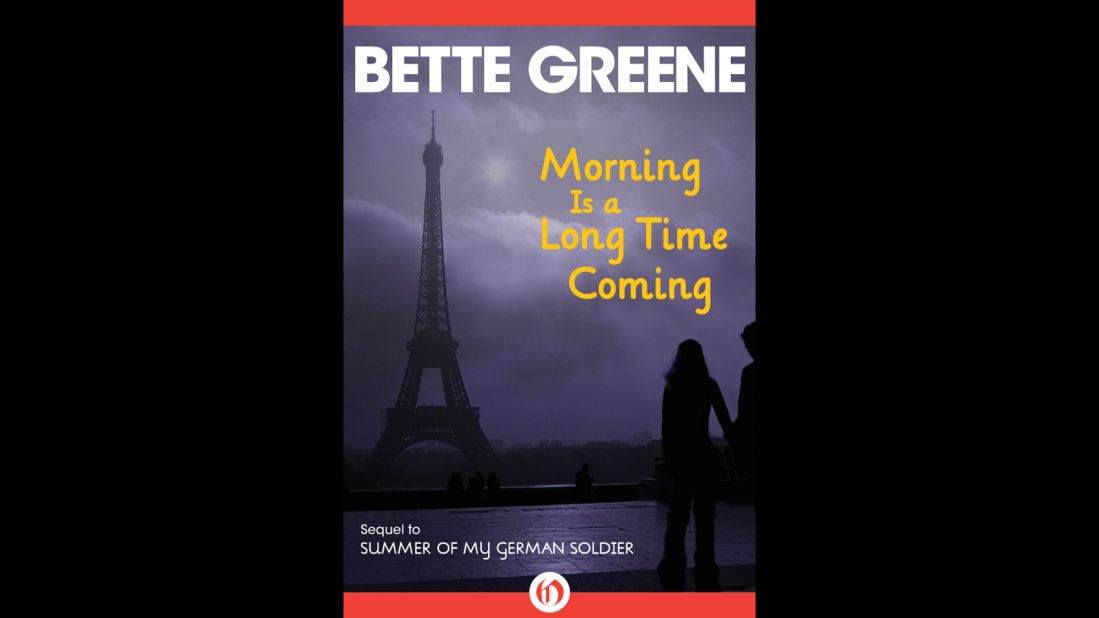 Bette Greene's "Morning is a Long Time Coming" picks up where "Summer of My German Soldier" left off. Teen protagonist Patty Bergen is traveling to Europe to find the family of the German soldier she harbored until he was caught and executed. En route, she stops in Paris and meets Roger, who makes her rethink her plan for a variety of reasons including, for the first time, some matters of the flesh.