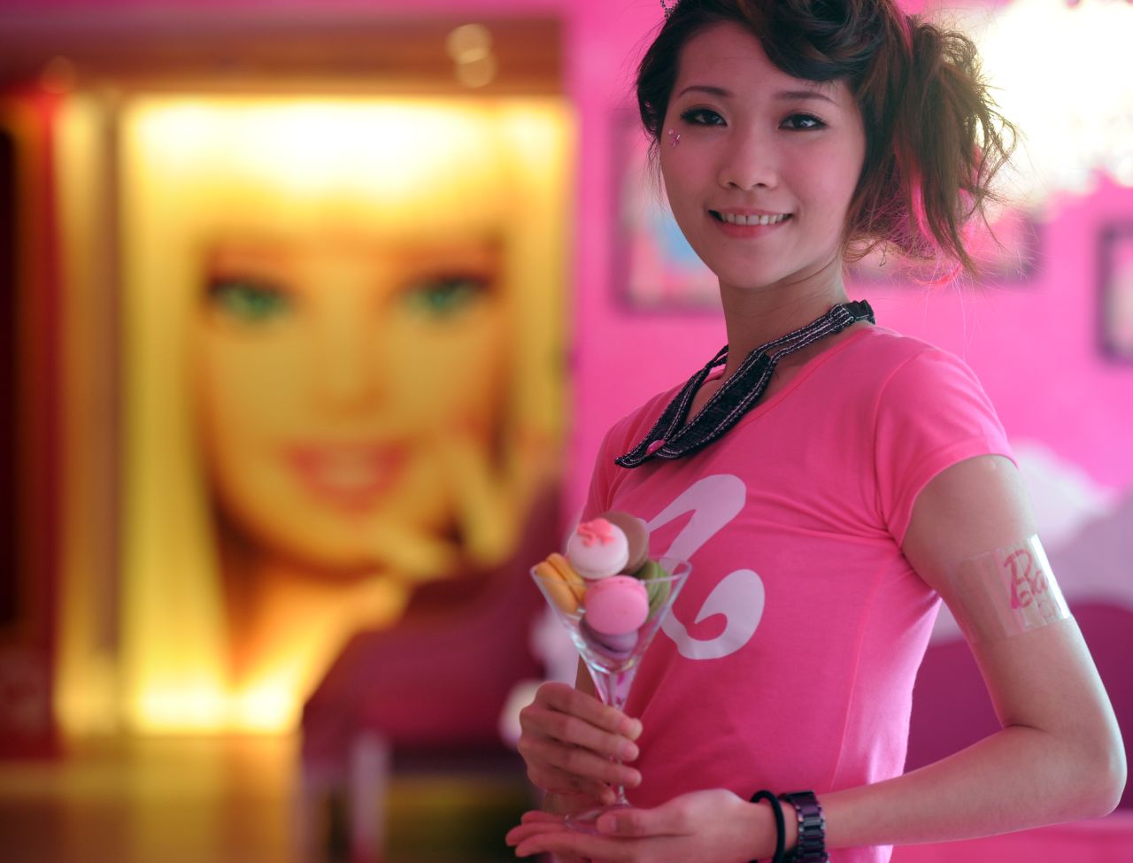 The island is home to a treasure of quirky restaurant concepts: hot pink Barbie, Hello Kitty and toilet restaurants where guests eat out of miniature urinals, to name a few.