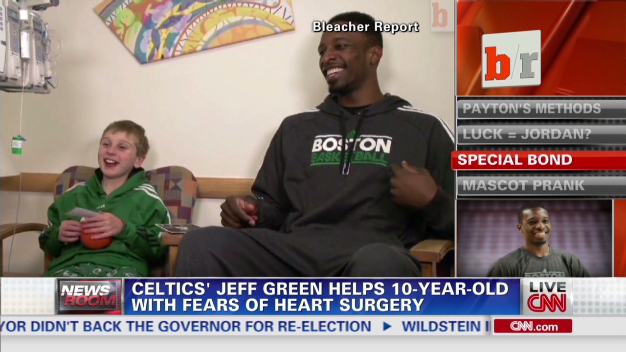 Jeff Green's special connection