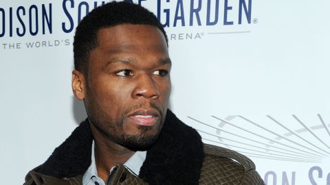Rapper and actor Curtis '50 Cent' Jackson 