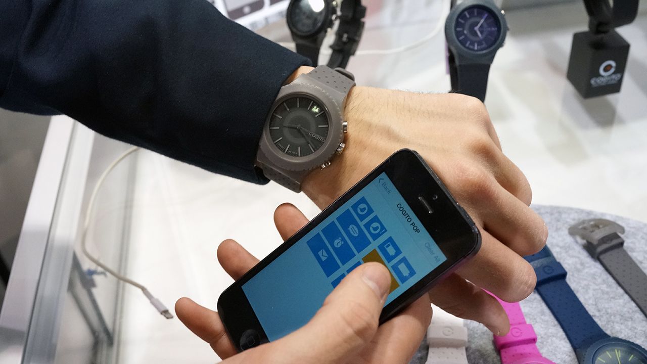 The $130 <a href="http://cogitowatch.com/" target="_blank" target="_blank">Cogito Pop</a> smart watch takes a traditional watch look and adds minimalistic light-up  notifications from a paired smartphone. 