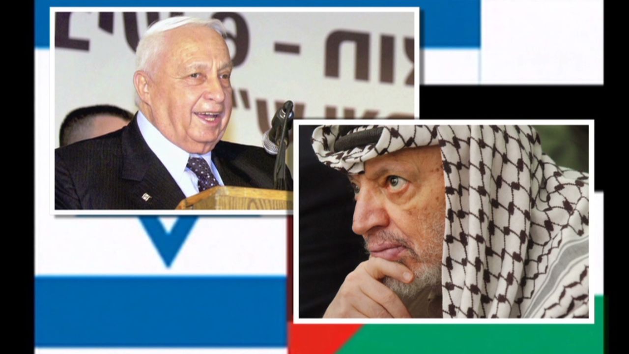 pkg ariel sharon arafat relationship_00030111.jpg
