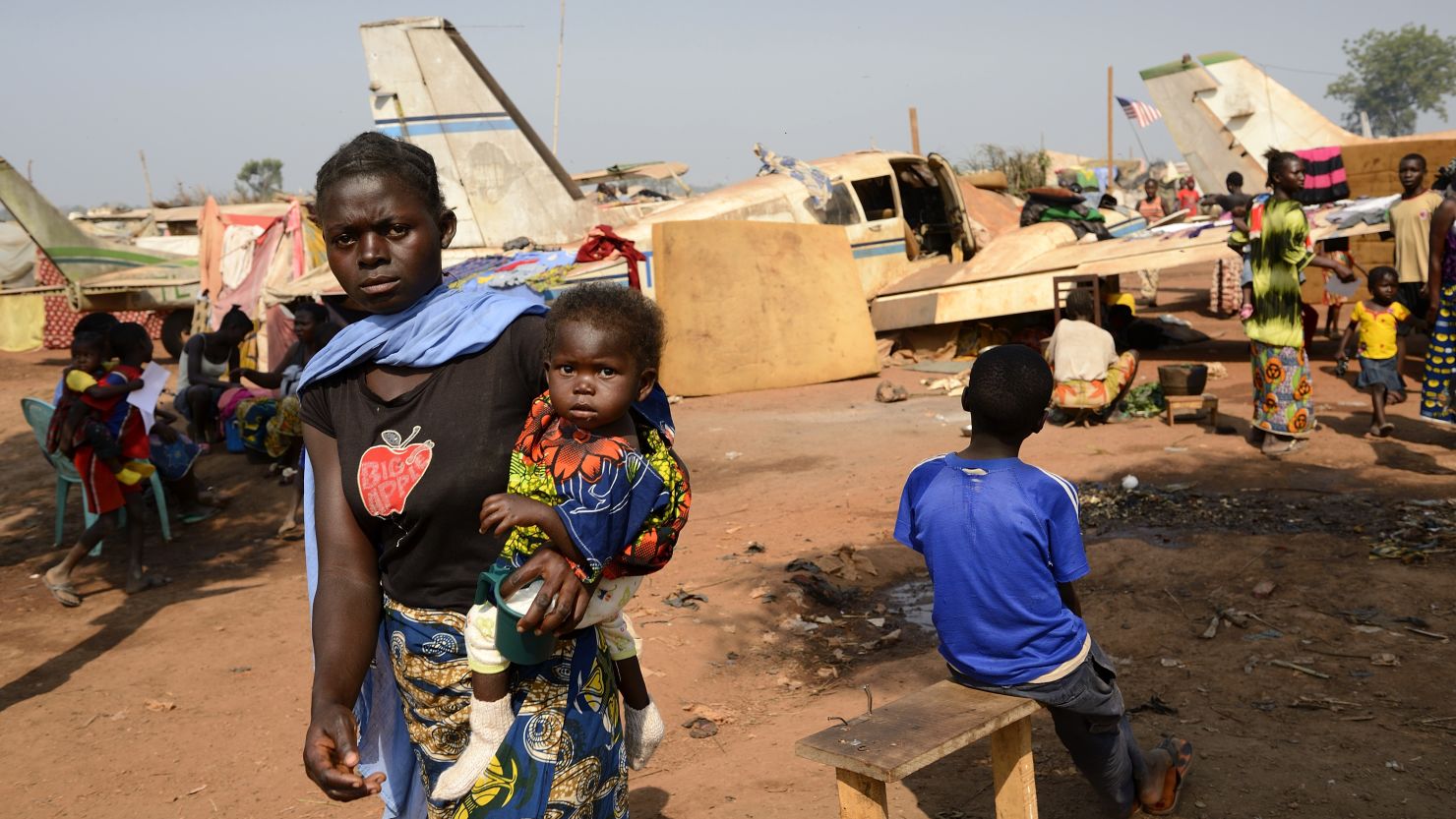The U.N. estimates more than half the population of the Central African Republic has been affected by the humanitarian crisis.