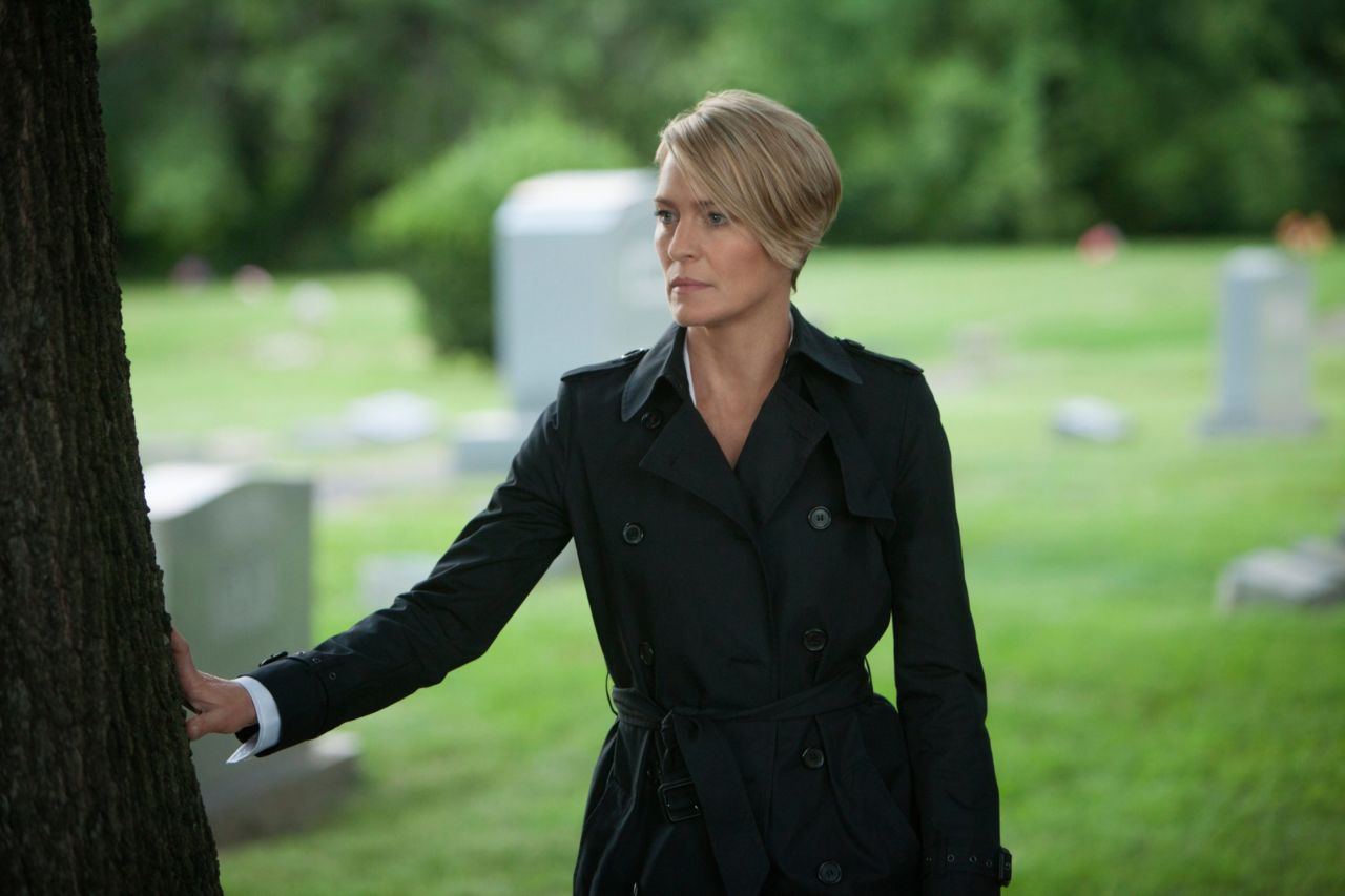 <strong>Best actress in a TV series, drama: </strong>Robin Wright, "House of Cards"