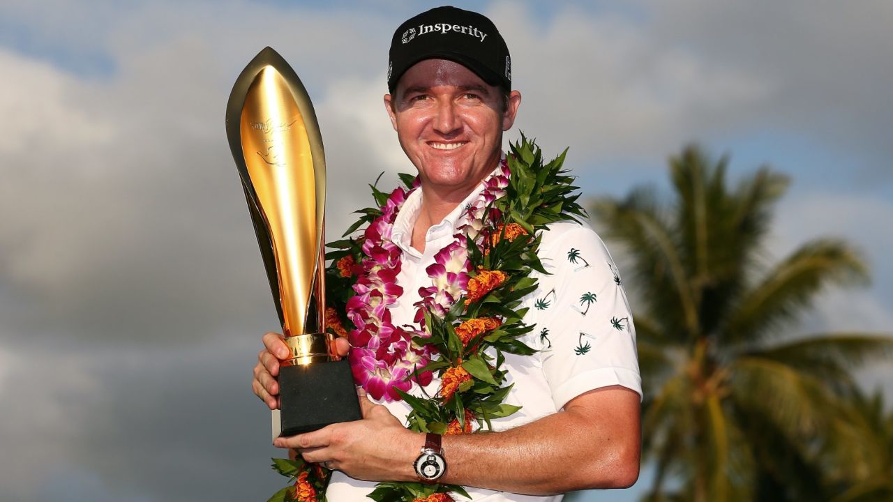 Jimmy Walker won the Sony Open at Waialae Country Club in Honolulu by one shot