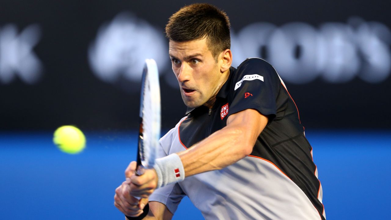Serbia's world No. 1 Novak Djokovic has now won 22 straight matches at the Australian Open.