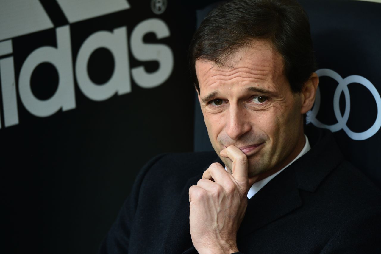 New Juventus manager Massimiliano Allegri faces the unenviable task of succeeding Antonio Conte, who led the club to three successive Italian Serie A titles.