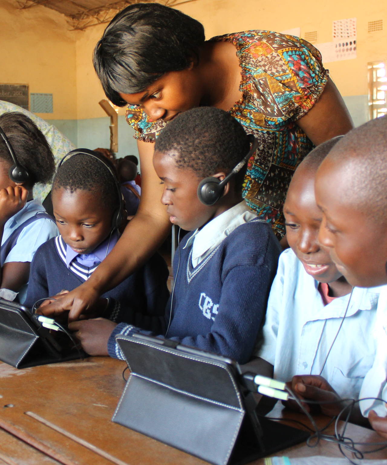 The ZEduPad costs $200 each and has a range of teaching materials for educators in remote locations. 