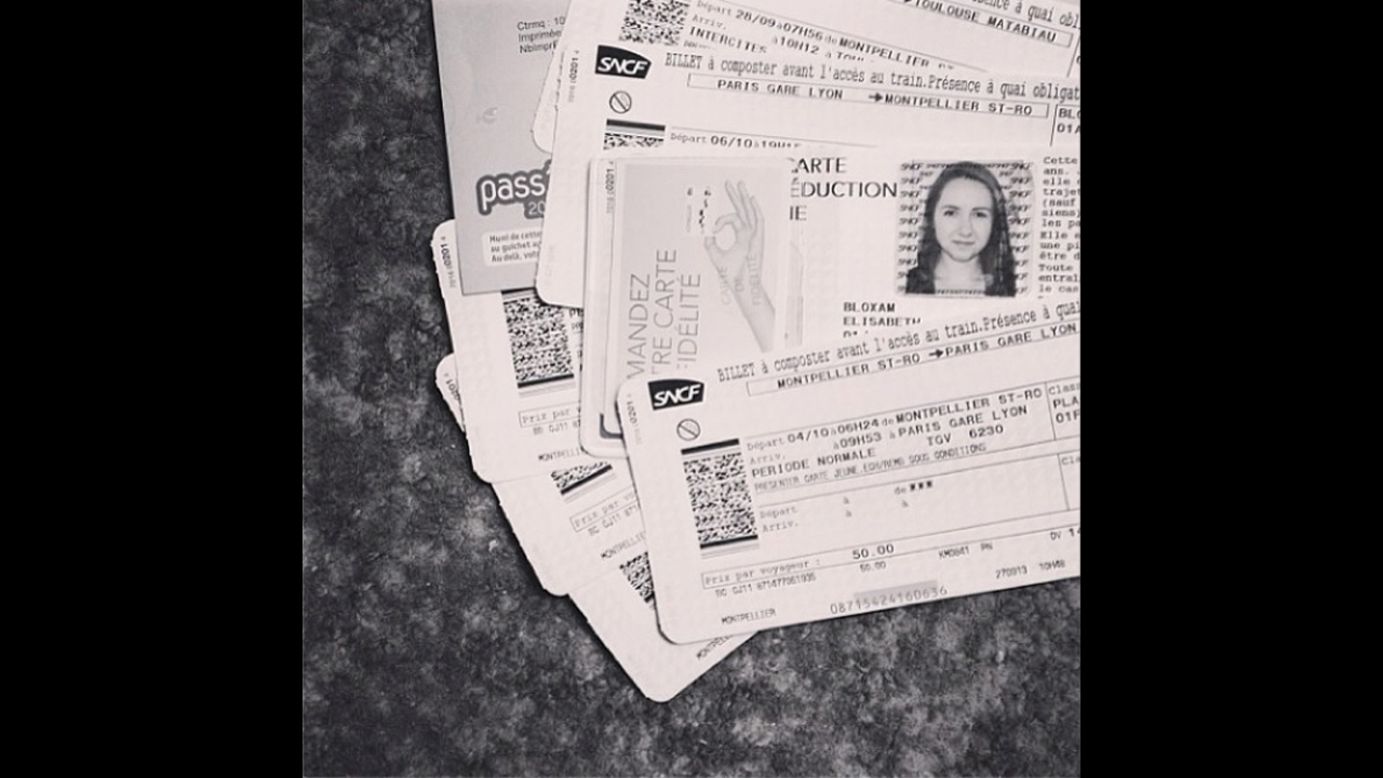 <strong>#GuiltyPleasure winner —</strong> <a href="http://instagram.com/p/e0a6ccui_k/" target="_blank" target="_blank">@elisabethsuzanne</a> sent a photo of her stack of train tickets. "I definitely share your love of travel," Bolduan said, "and I love your take on it all: 'You can't buy happiness, but you can buy train tickets and that's pretty close. #travel.' "