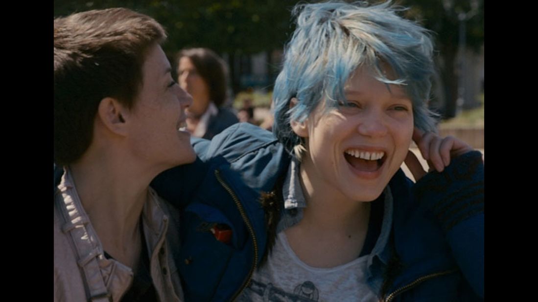 Lea Seydoux and Adele Exarchopoulos star in one of 2013's most sensual movies, <strong>"Blue Is the Warmest Color."</strong> (Available February 25.)