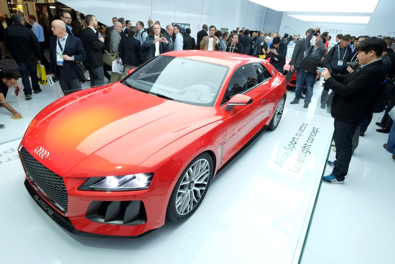 The Audi <a href="http://edition.cnn.com/2014/01/09/tech/innovation/self-driving-cars-ces/"><strong>Sport Quattro Laserlight</strong></a> concept car also packs a lot of automation hardware into a good-looking package (none of Google's goofy roof-mounted scanners here). The car features powerful Tegra K1 processors from chipmaker Nvidia, which fits powerful "supercomputer" technology inside the glovebox. But CNN's Samuel Burke warns that <a href="http://www.cnn.com/video/data/2.0/video/tech/2014/01/07/ns-burke-ces-driverless-car.cnn.html">it's not smooth sailing (or driving) yet...</a>