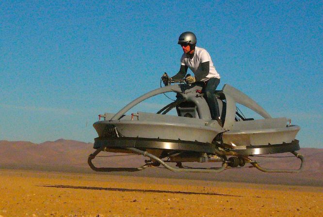 The company is now working towards creating a model reminiscent of the speeder bike from "Return of the Jedi," which can rise to a maximum of 15 feet (4.6 meters).