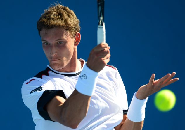 Spain's Pablo Carreno Busta is hoping to make the step up this year after impressing on the second-tier Challenger circuit, winning a string of titles in 2013.