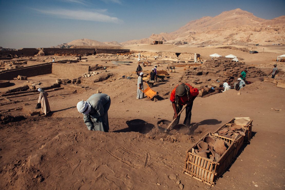 Excavation around Thebes could be returning to normal.