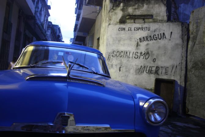 British tourist <a href="index.php?page=&url=http%3A%2F%2Fireport.cnn.com%2Fdocs%2FDOC-1075401">Lukas Hermann</a> visited Havana in 2013 and got to drive some classics himself. "It's easy," he said. "You pay the owner to let you drive for a while or you rent the car for hours or a whole day."