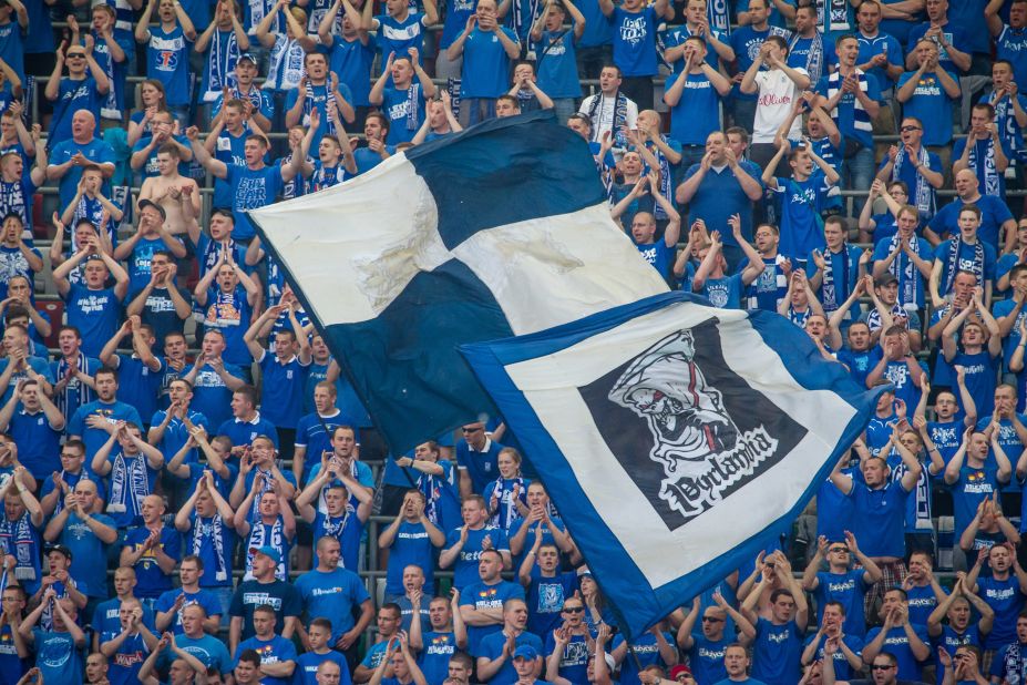 Fans of Polish football club Lech Poznan fans were found not guilty of anti-Semitic chanting by a  prosecutor. The club has vowed to eradicate anti-Semitism and says it is working to educate supporters.