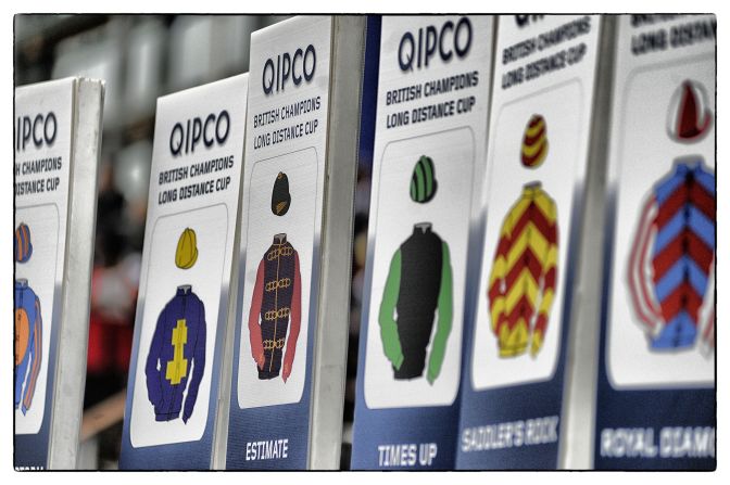 QIPCO branding dominates the British Champions Day meeting at Ascot every October as part of a long-term deal with organizers.