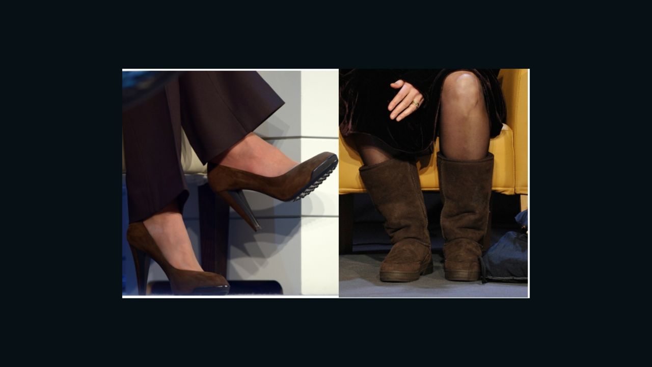 Sensible shoes are a must: Queen Rania, Emma Thompson