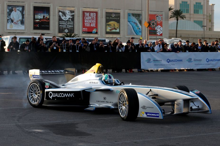 <strong>Zoom! </strong>Electric racers capable of 220 kph will be flying around the streets of 10 of the world's biggest cities in 2014, with<a href="http://sportsillustrated.cnn.com/racing/news/20140106/electric-formula-e-race-car-debut-las-vegas.ap/"> the arrival of Formula E</a> -- the new FIA championship featuring single-seater cars powered exclusively by electric energy.  The inaugural season kicks off in September with 10 teams battling in Beijing, then across the globe. 