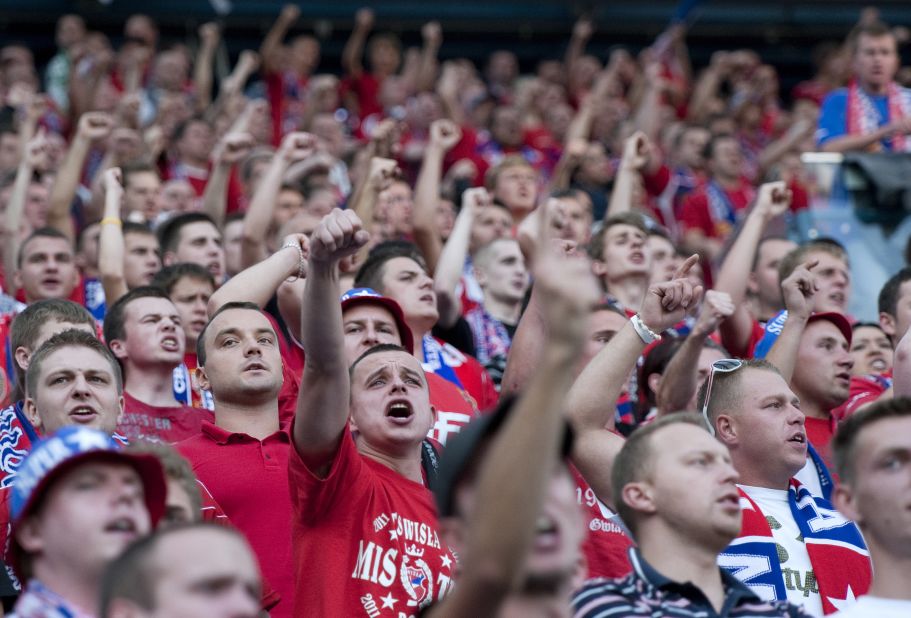 Another Polish team, Wisla Krakow, has a gang of supporters called the "Jude Gang" which is notorious for its anti-Semitic views. Its derby matches with Cracovia, a club founded by Jews in 1906, is often marred by racial abuse.
