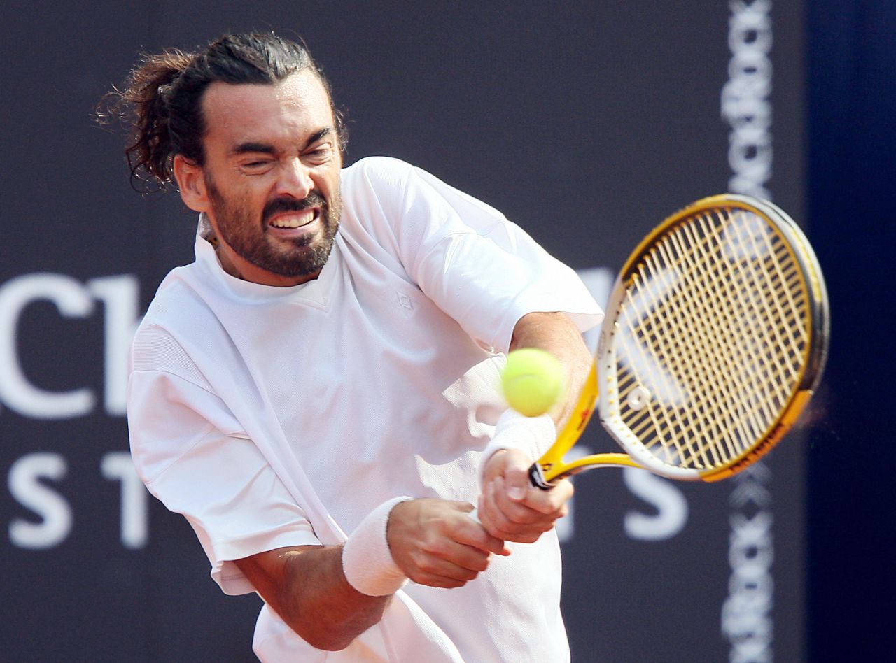 Spain's two-time French Open winner Sergi Bruguera began his partnership with France's Richard Gasquet in February.