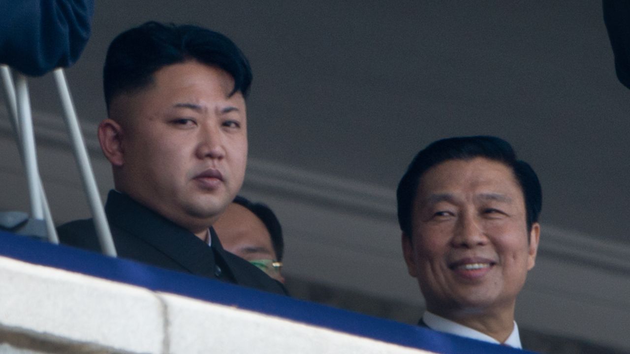 North Korean leader Kim Jong-Un in Pyongyang on July 27, 2013.