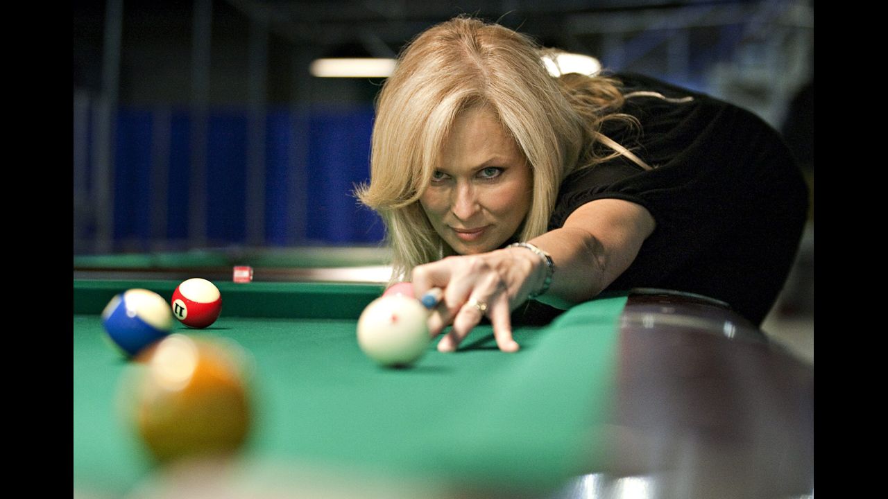 Also known as the Striking Viking, Ewa Mataya Laurance is a professional pool player who has won titles worldwide. She fell in love with pocket billiards in her hometown of Gavle, Sweden, after following her older brother into local billiard room. She moved to the United States to pursue her dream when she was 17, earning consecutive spots on the Women's Professional Tour. Though she continues to play billiards, she has also taken up golf, participating in charity events around the United States. She turns 50 on February 26. 